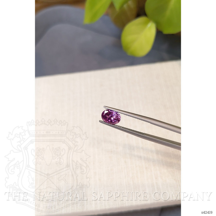 1.56 Ct. Pinkish Purple Sapphire from Madagascar