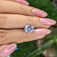 2.25 Ct. Blue Sapphire from Ceylon (Sri Lanka) Life Style