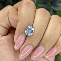 2.25 Ct. Blue Sapphire from Ceylon (Sri Lanka) Life Style