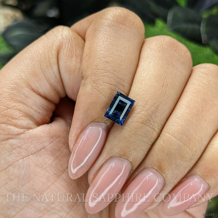 2.09 Ct. Bi Color / Parti Sapphire from Ceylon (Sri Lanka)