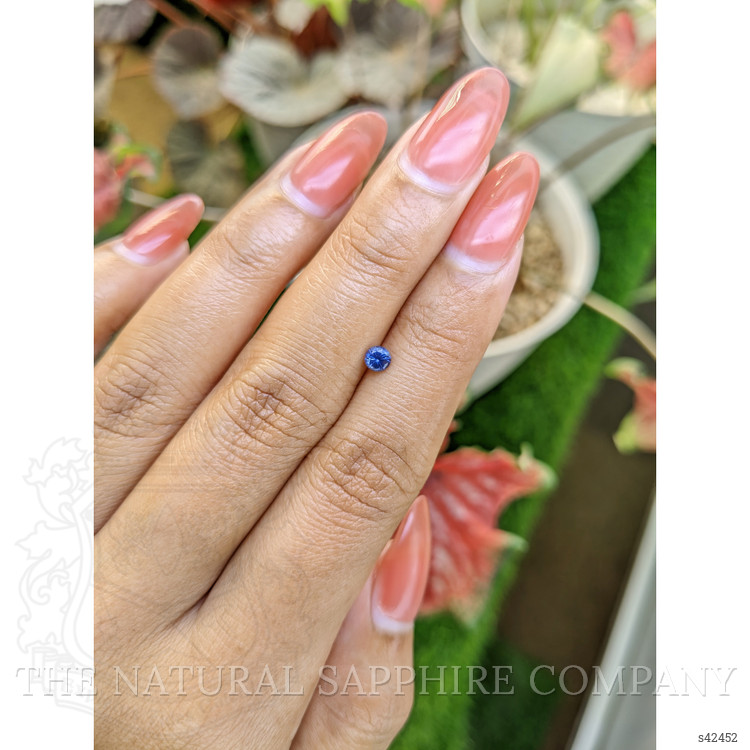 0.26 Ct. Blue Sapphire from Ceylon (Sri Lanka)