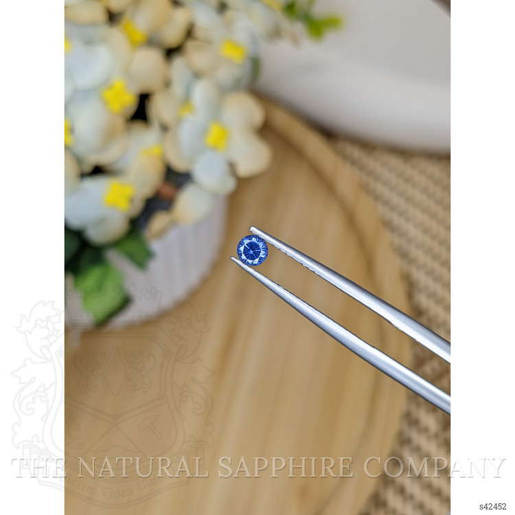 0.26 Ct. Blue Sapphire from Ceylon (Sri Lanka)