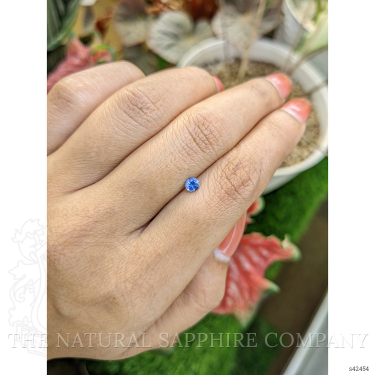 0.24 Ct. Blue Sapphire from Ceylon (Sri Lanka)
