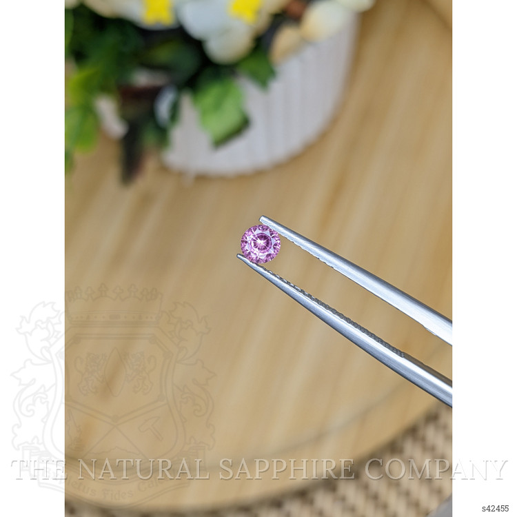 0.30 Ct. Purplish Pink Sapphire from Ceylon (Sri Lanka)