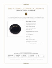0.40 Ct. Blue Sapphire from Ceylon (Sri Lanka) Scan Report