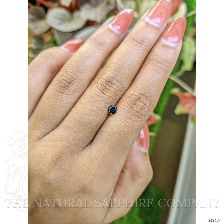 0.40 Ct. Blue Sapphire from Ceylon (Sri Lanka)
