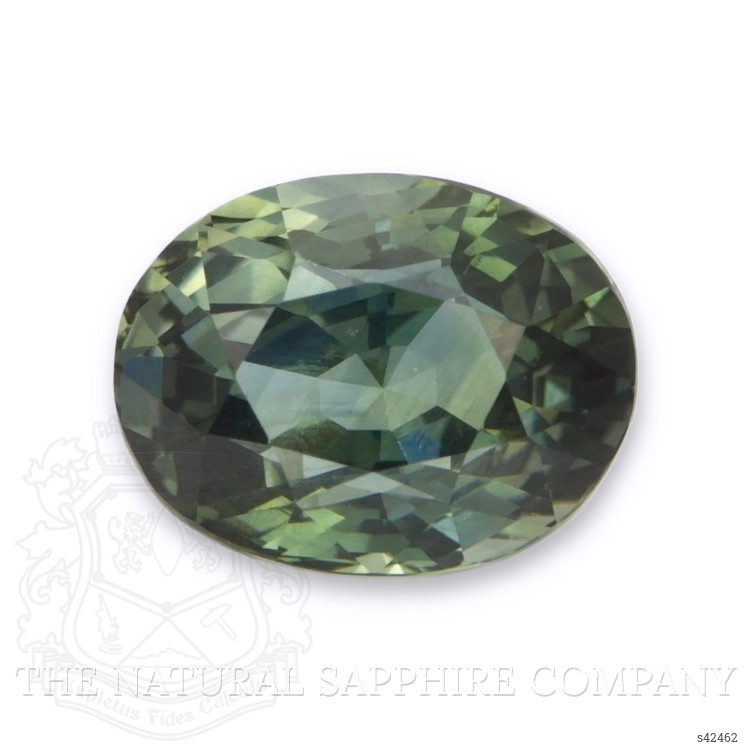 2.06 Ct. Green Sapphire from Montana