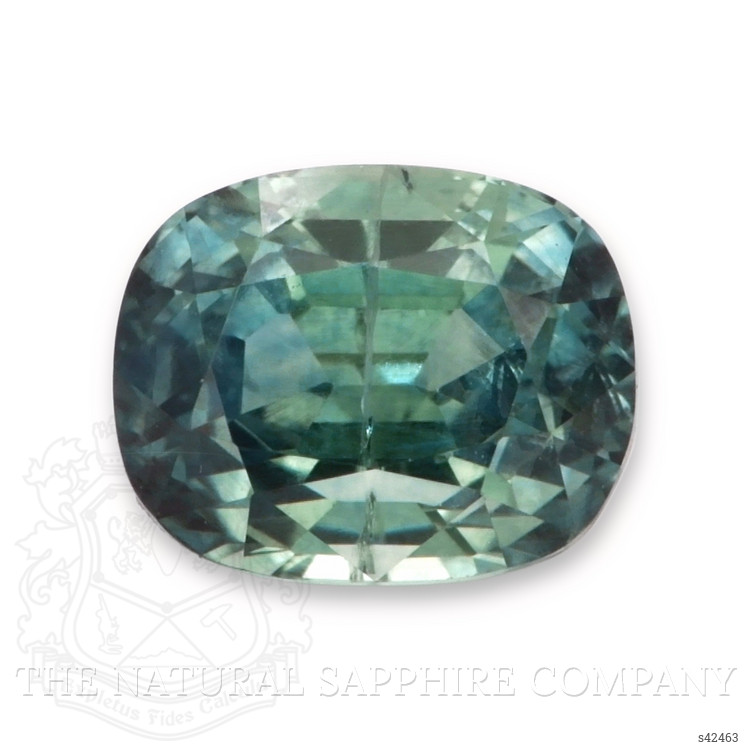 1.36 Ct. Bluish Green Sapphire from Montana