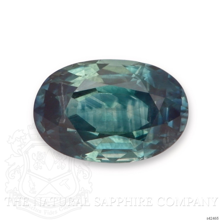 1.38 Ct. Greenish Blue Sapphire from Montana