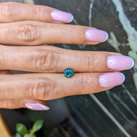 1.42 Ct. Bluish Green Sapphire from Montana Life Style