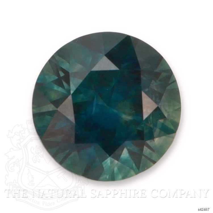 1.40 Ct. Bluish Green Sapphire from Montana