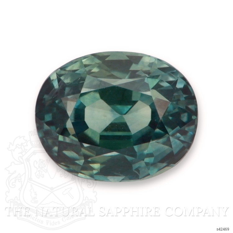 2.11 Ct. Bluish Green Sapphire from Montana