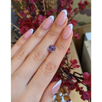 3.12 Ct. Pinkish Purple Sapphire from Madagascar Life Style