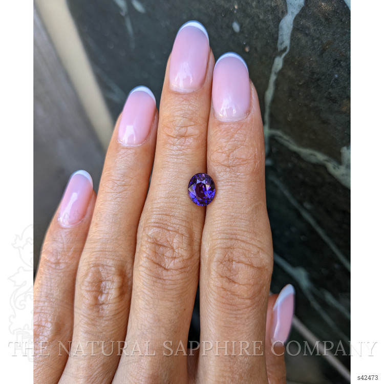 2.05 Ct. Purple Sapphire from Madagascar