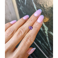 1.55 Ct. Pinkish Purple Sapphire from Madagascar Life Style