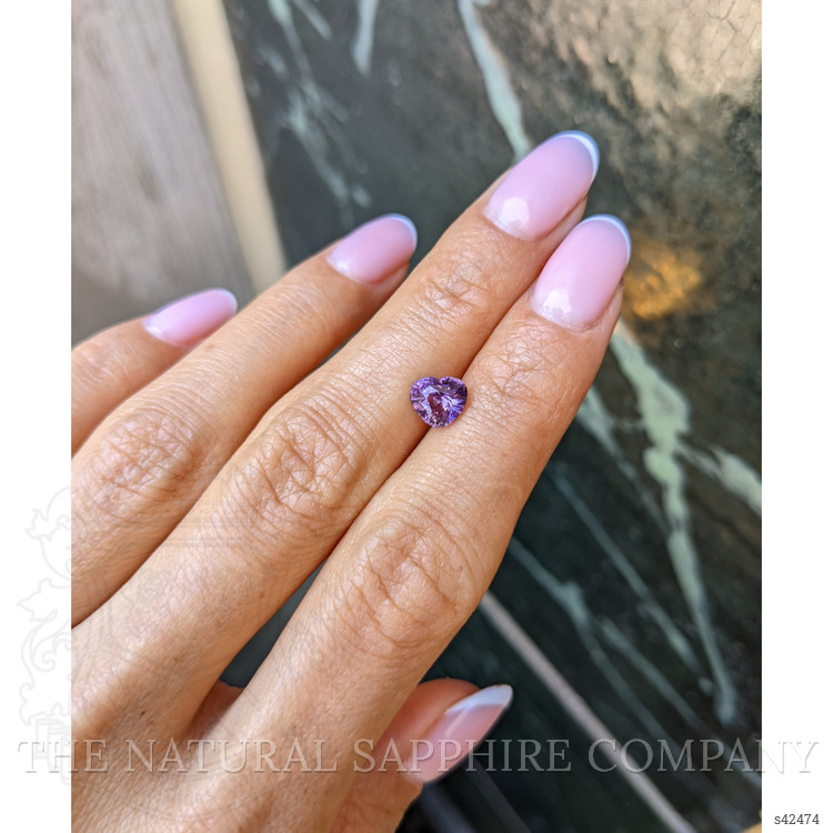 1.55 Ct. Pinkish Purple Sapphire from Madagascar