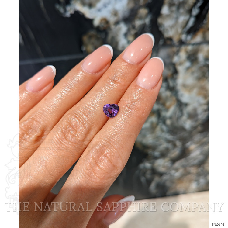 1.55 Ct. Pinkish Purple Sapphire from Madagascar