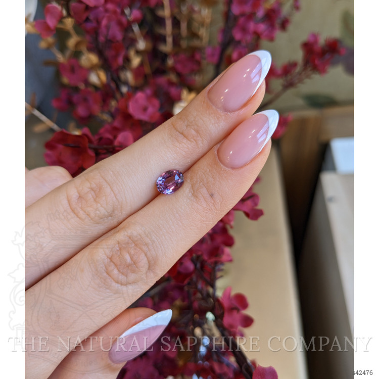 1.55 Ct. Purplish Pink Sapphire from Madagascar