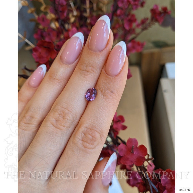 1.55 Ct. Purplish Pink Sapphire from Madagascar
