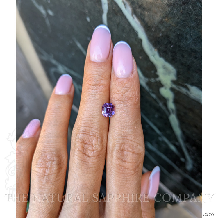 1.51 Ct. Pinkish Purple Sapphire from Madagascar