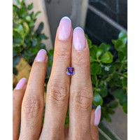 1.51 Ct. Pinkish Purple Sapphire from Madagascar Life Style