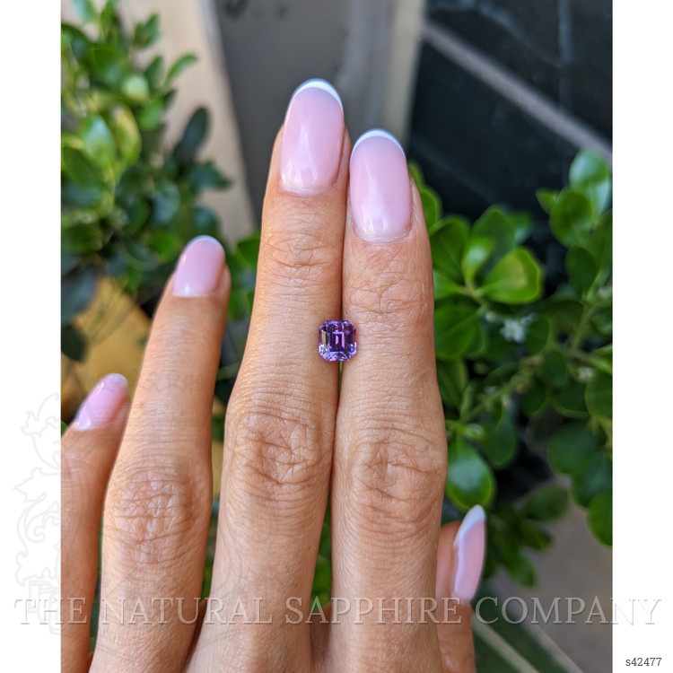 1.51 Ct. Pinkish Purple Sapphire from Madagascar