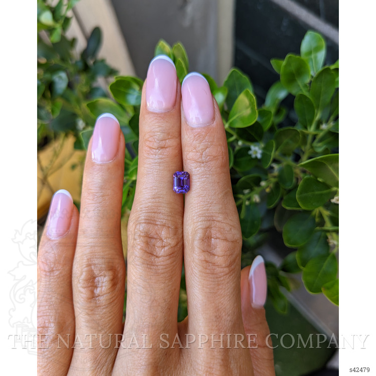 1.53 Ct. Purple Sapphire from Madagascar
