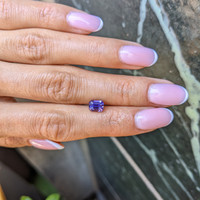 1.53 Ct. Purple Sapphire from Madagascar Life Style