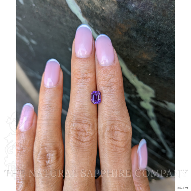 1.53 Ct. Purple Sapphire from Madagascar