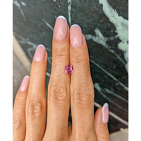 1.52 Ct. Pink Sapphire from Madagascar Life Style