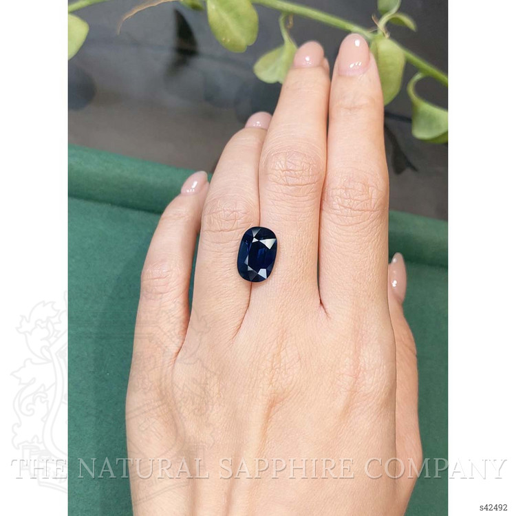 6.54 Ct. Blue Sapphire from Madagascar