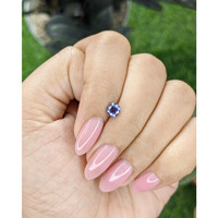 0.60 Ct. Color Change Sapphire from Tanzania Life Style