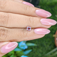 0.52 Ct. Padparadscha Sapphire from Tanzania Life Style