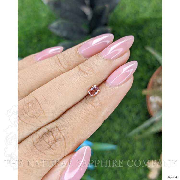 0.42 Ct. Padparadscha Sapphire from Tanzania