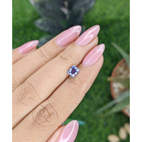 0.86 Ct. Blue Sapphire from Tanzania Life Style