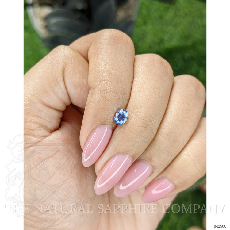 0.54 Ct. Blue Sapphire from Tanzania