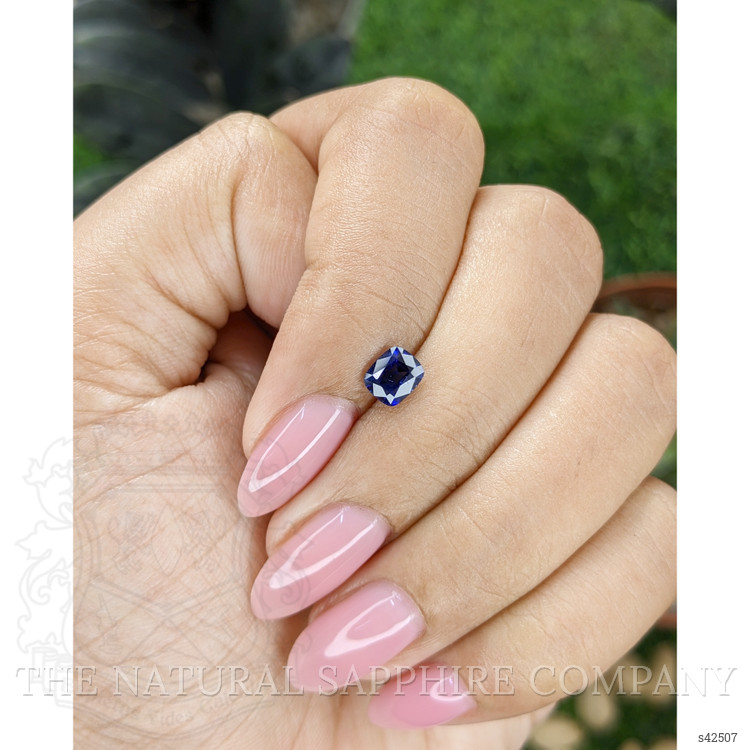 0.72 Ct. Blue Sapphire from Tanzania