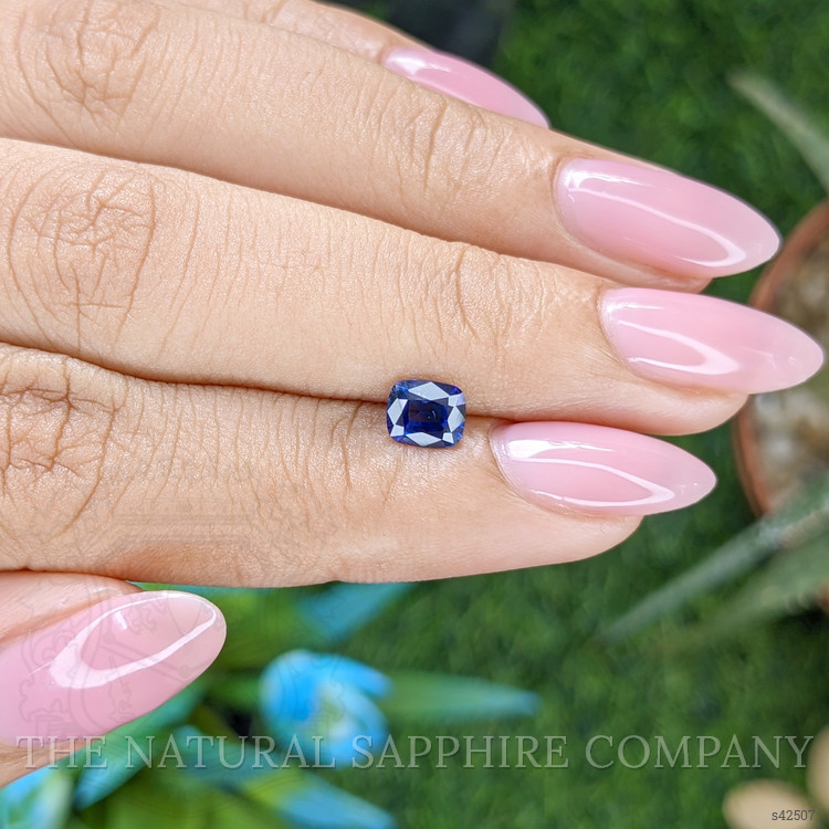 0.72 Ct. Blue Sapphire from Tanzania