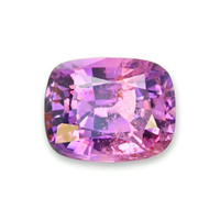 0.71 Ct. Purplish Pink Sapphire from Tanzania Video