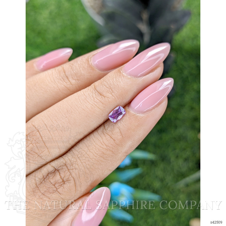 0.49 Ct. Purple Sapphire from Tanzania