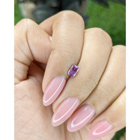 0.49 Ct. Purple Sapphire from Tanzania Life Style
