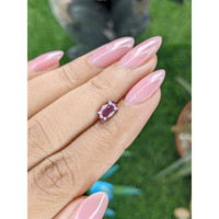1.04 Ct. Purplish Pink Sapphire from Tanzania Life Style