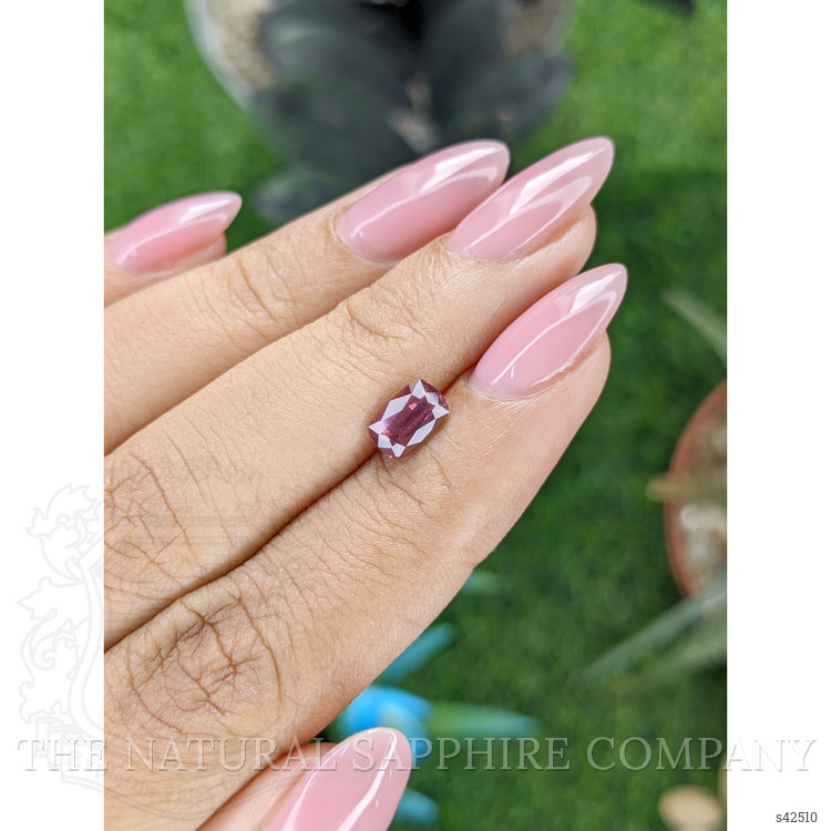 1.04 Ct. Purplish Pink Sapphire from Tanzania
