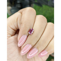 1.04 Ct. Purplish Pink Sapphire from Tanzania Life Style