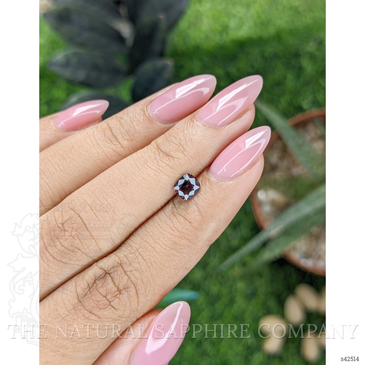 0.70 Ct. Pinkish Brown Sapphire from Tanzania
