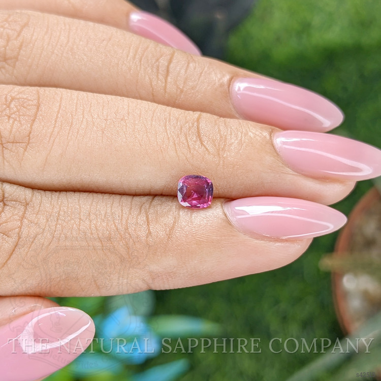 0.48 Ct. Purplish Pink Sapphire from Tanzania