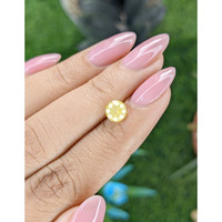 1.63 Ct. Yellow Sapphire from Tanzania Life Style