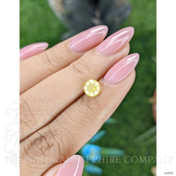 1.63 Ct. Yellow Sapphire from Tanzania