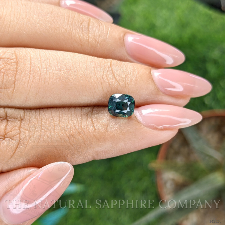 1.60 Ct. Bluish Green Sapphire from Madagascar