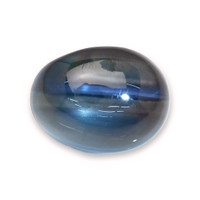 2.97 Ct. Blue Cabochon Sapphire from Madagascar Video